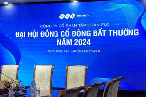 Phiên họp Đại hội đồng cổ đông bất thường đầu tiên năm 2024 của Tập đoàn FLC (FLC) tổ chức bất thành