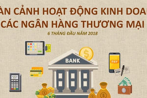 [Infographic] - Toàn cảnh "lãi nghìn tỷ" của các ngân hàng nửa đầu năm 2018