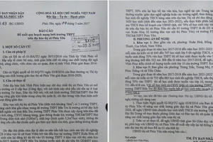 Tiếp bài trường Hai Bà Trưng (Vĩnh Phúc): Cơ sở nào để tiến hành sáp nhập trường?