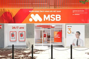 MSB báo lãi 9 tháng 4.760 tỷ đồng, CASA tăng mạnh 25% đạt mốc 51.000 tỷ