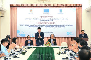 Đổi mới hoạt động đánh giá hiệu quả công tác phổ biến, giáo dục pháp luật