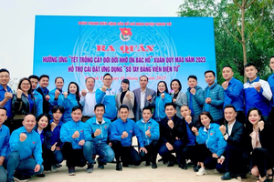 Đoàn Thanh niên huyện Thanh Trì khắc sâu lời dạy của Bác “Mùa xuân là Tết trồng cây”