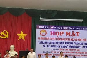 Vedan trao học bổng cho học sinh, sinh viên vượt khó và tiếp sức đến trường 2017-2018