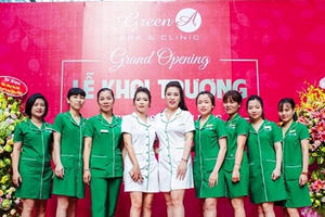 Tưng bừng khai trương GreenA Spa & Clinic tại Hà Nội