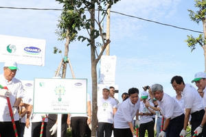 Vinamilk trồng hơn 110.000 cây xanh tại Bà Rịa-Vũng Tàu trong khuôn khổ "Quỹ 1 triệu cây xanh cho Việt Nam"