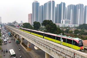 TP Hà Nội dự kiến khai thác metro đoạn Nhổn - Ga Hà Nội vào tháng 8/2023
