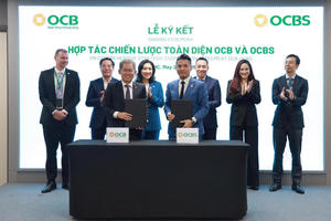 OCB ký kết hợp tác chiến lược toàn diện cùng chứng khoán OCBS