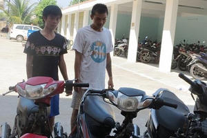 Quảng Nam: 5 ngày trộm 3 xe máy