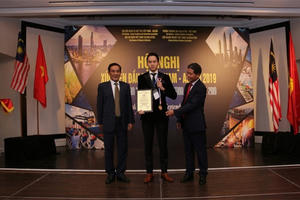 Kiến trúc sư đầu tiên nhận giải thưởng quốc tế Doanh nhân Tâm Tài Asean