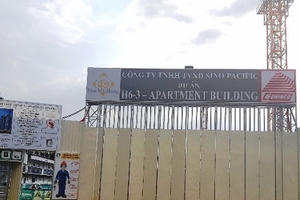 Vi phạm pháp luật tại công trình của "ông lớn" Phú Mỹ Hưng