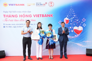 Hơn 200 cán bộ nhân viên tham gia hiến máu tình nguyện ‘Tháng hồng Vietbank’