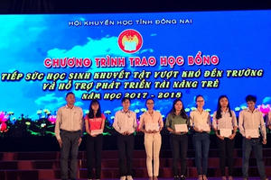 Vedan Việt Nam đồng hành cùng học sinh khuyết tật và Hỗ trợ phát triển tài năng trẻ