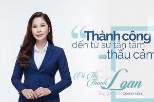 Nữ doanh nhân Vũ Thị Thanh Loan & tâm tư ngày Doanh nhân Việt Nam 13/10