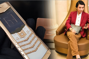 Phủ toàn bộ bằng 4 cây vàng nguyên khối, Vertu Signature S khiến mọi “dân chơi” ao ước