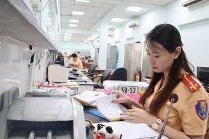 Thời hạn cấp lần đầu, cấp lại biển số định danh