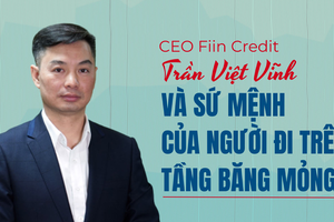 Doanh nhân Trần Việt Vĩnh, CEO Fiin Credit: Sứ mệnh của “người đi trên tầng băng mỏng”