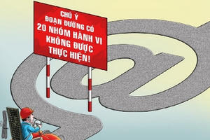 Từ 1-1-2019: Cấm 20 nhóm hành vi trên mạng
