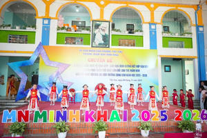 Trường Mầm non Minh Khai lan tỏa mô hình giáo dục toàn diện cho trẻ mầm non