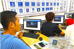 Kiểm tra kiến thức pháp luật trật tự, an toàn giao thông đường bộ để phục hồi điểm giấy phép lái xe
