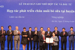 Vinamilk đồng hành cùng sự phát triển của Thủ đô Hà Nội