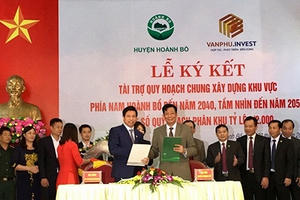 Văn Phú - Invest tài trợ quy hoạch chung xây dựng khu vực phía Nam huyện Hoành Bồ (Quảng Ninh)