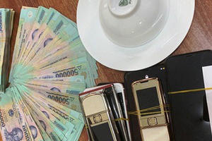 Liêp tiếp triệt phá 3 vụ đánh bạc lớn ngày Tết, thu giữ gần 400 triệu đồng