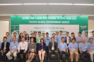 Toyota Việt Nam nỗ lực chung tay bảo vệ môi trường