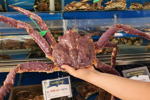 Cua hoàng đế giảm giá sâu, chỉ từ 780.000 đồng/kg