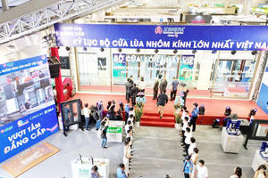 Vietbuild Tp. Hồ Chí Minh 2023: AseanWindow đưa vật liệu xây dựng cửa trở thành tiêu điểm