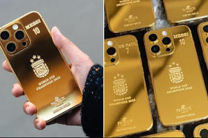 Chiếc iPhone 14 Pro Max mạ vàng được Lionel Messi mạnh tay tặng cho các đồng đội có gì đặc biệt?