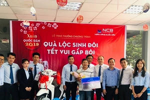 Ngân hàng Quốc Dân tung “mưa quà tặng” cho khách hàng đầu năm