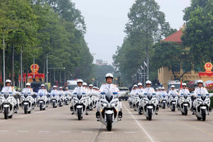 Bộ Công an xuất quân, bảo vệ tuyệt đối an ninh, an toàn Lễ kỷ niệm
