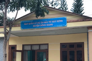 Quảng Nam: Mới nhậm chức, Giám đốc Ban quản lý dự án bị “tố” thiếu bằng cấp chuyên môn