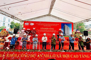 Khởi công Dự án nhà ở xã hội cao tầng Vĩnh Hưng tại Hà Nội