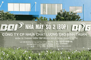 Nhựa Chất lượng cao Bình Thuận (BQP) chào bán cổ phiếu giá 15.000 đồng/cp để trả nợ vay ngân hàng