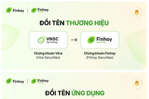 Chứng khoán Vina chính thức đổi tên thành Chứng khoán Finhay, nhận diện thương hiệu mới FHSC