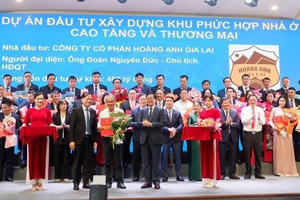 Chủ tịch Hoàng Anh Gia Lai (HAG) tuyên bố tặng căn hộ tiền tỷ cho nhân viên cốt cán tại lễ khởi công dự án 400 tỷ đồng