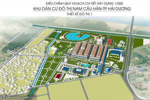 Hải Phòng giao hơn 125.000 m² đất cho F One Land làm Khu dân cư đô thị Nam cầu Hàn