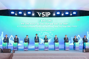 VSIP khởi công dự án khu công nghiệp hơn 2.200 tỷ đồng tại Ninh Bình