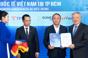 SonKim Group là thành viên sáng lập ‘Trung tâm tài chính quốc tế Việt Nam’