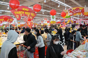 Thị trường ngày 29 Tết: Nguồn cung dồi dào, giá cả ổn định