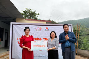 Quỹ Kiến tạo Ước mơ hỗ trợ hơn 1,5 tỷ đồng cải tạo hai điểm trường mầm non vùng cao Điện Biên