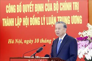 Bộ Chính trị quyết định thành lập Hội đồng Lý luận Trung ương nhiệm kỳ mới