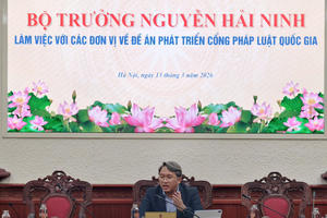 Cổng Pháp luật quốc gia phải tạo ra các giá trị gia tăng
