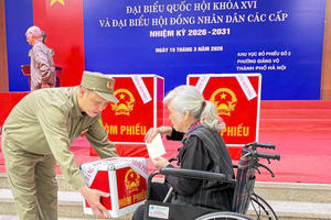 Những cử tri "đặc biệt" trong Ngày hội non sông