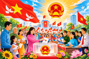 Cử tri cả nước phấn khởi tham gia bầu cử, gửi gắm niềm tin vào những đại biểu xứng đáng Cử tri cả nước phấn khởi tham gia bầu cử, gửi gắm niềm tin vào những đại biểu xứng đáng