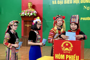 Lai Châu: Công bố kết quả bầu cử và danh sách những người trúng cử đại biểu HĐND tỉnh