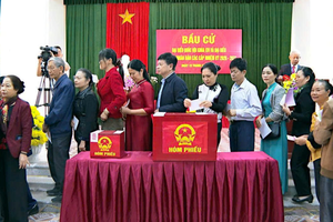 Hưng Yên: Hoàn tất bầu cử, bảo đảm đủ số lượng đại biểu