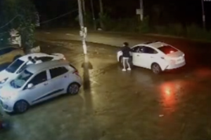 Điều tra vụ thanh niên lái ô tô tông trúng cô gái trước quán karaoke