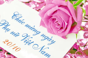 Những lời chúc độc đáo dành cho "phái đẹp" ngày 20/10